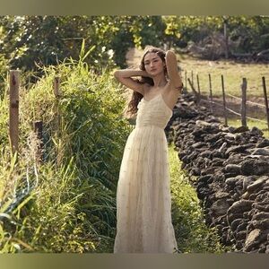 Dôen Heirloom NWT Cardamine Dress in Birch Size M SOLD OUT